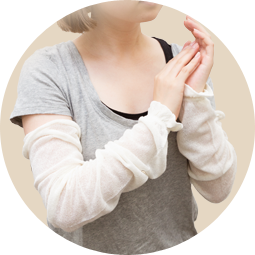 アームカバーの写真